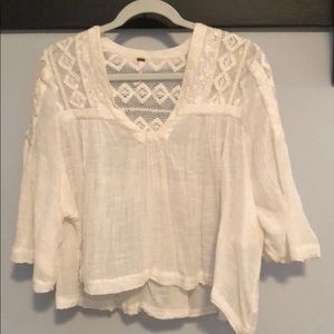 Free people lace babydoll tunic